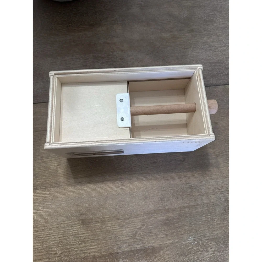 Lovevery Counting‎ Box Wooden  Developmental Baby Toy - Sliding Box